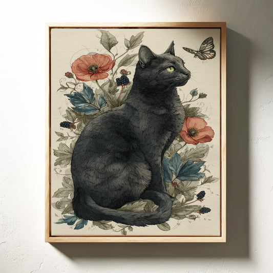 The Cat Who Spoke to Butterflies