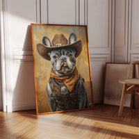 Sheriff Bulldog with a Badge and Attitude