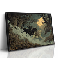 Riders Chase Amber Moon Light