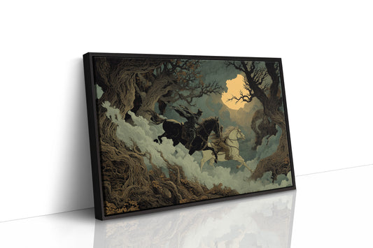 Riders Chase Amber Moon Light