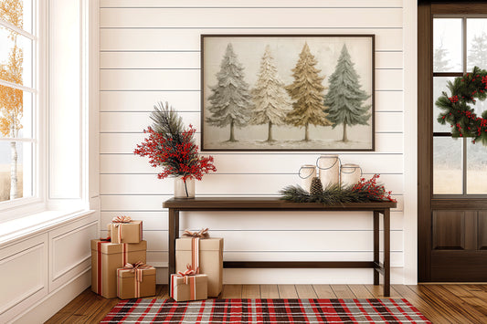 Winter Pines Share Gentle Secrets