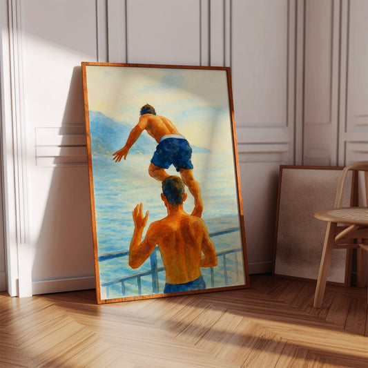 Summer Leaps Into Ocean Blue