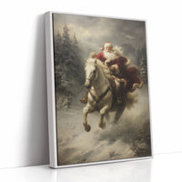 Through Winter Woods On Moonlit Steed