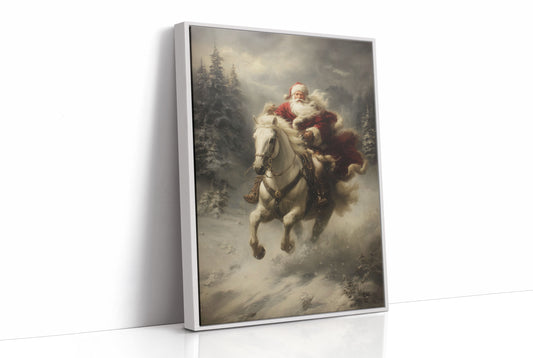 Through Winter Woods On Moonlit Steed