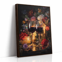 Velvet Hour Between Rose Petals