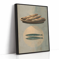 Rustic Feast: Bread and Fish in Harmony