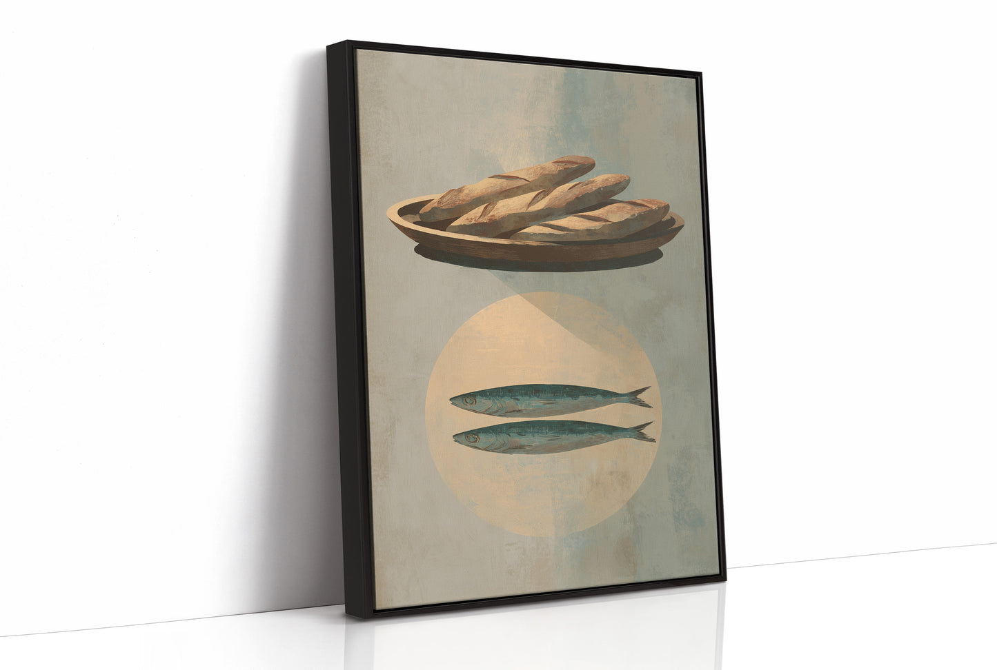 Rustic Feast: Bread and Fish in Harmony