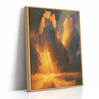 Sky Ablaze at Dusk