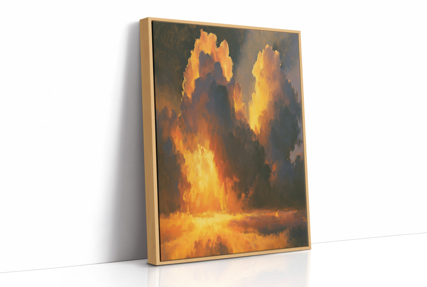 Sky Ablaze at Dusk