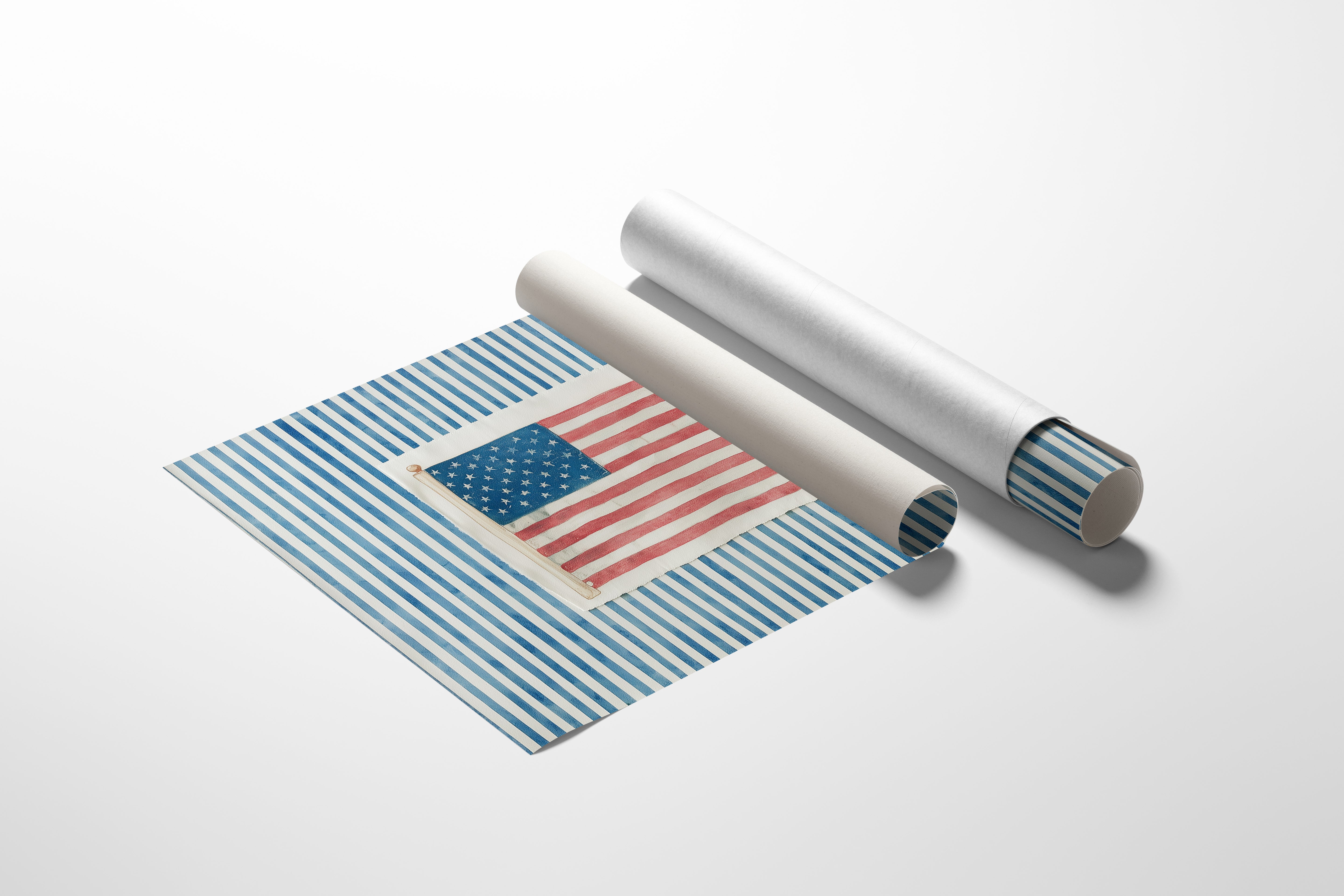 Stars Shine Between Summer Stripes