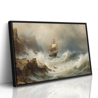 Seafarer's Tale Among Leather Spines