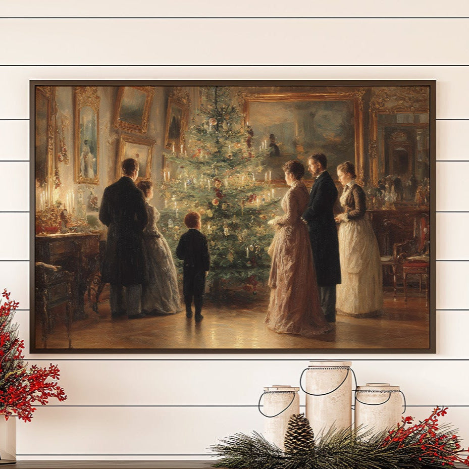 Candlelit Traditions Through Victorian Glass