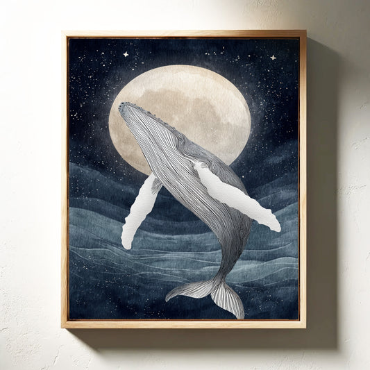Beneath the Moonlit Waves