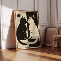 Day Meets Night Through Feline Eyes