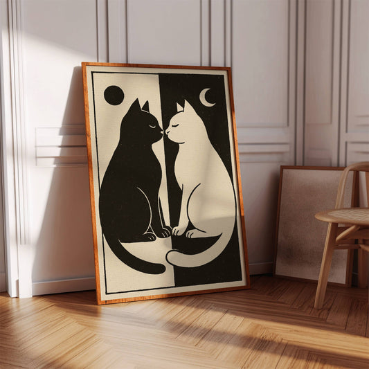 Day Meets Night Through Feline Eyes