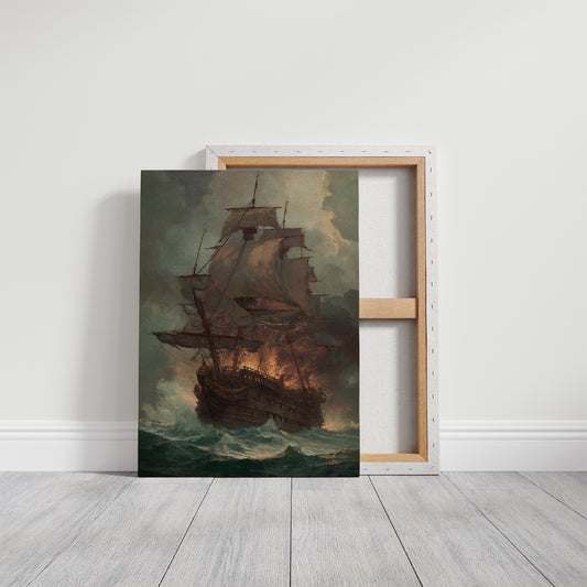 Voyage Through Tempest Skies