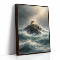 Solitary Beacon Withstands Tempest's Fury