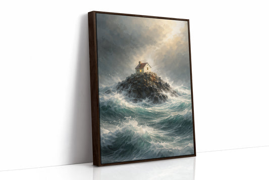 Solitary Beacon Withstands Tempest's Fury