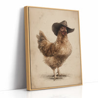 Barnyard Boss At High Noon