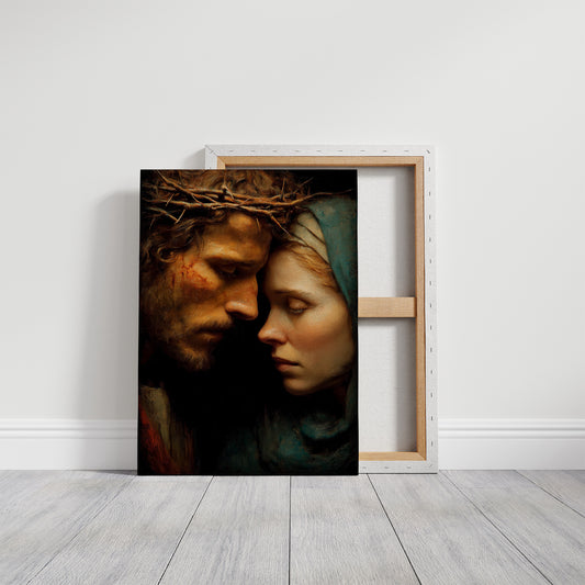 Sacred Sorrow: Intimate Moment of Compassion