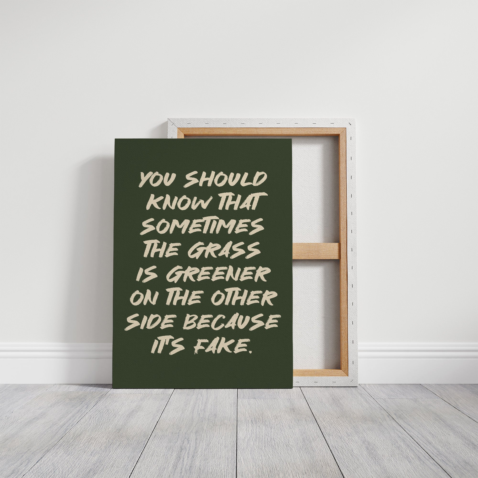 Fake Grass, Real Talk