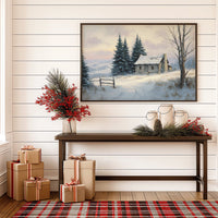 Snow Settles On Mountain Memories