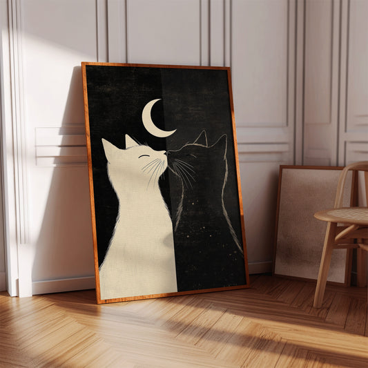 Moonlit Tales Of Two Cats