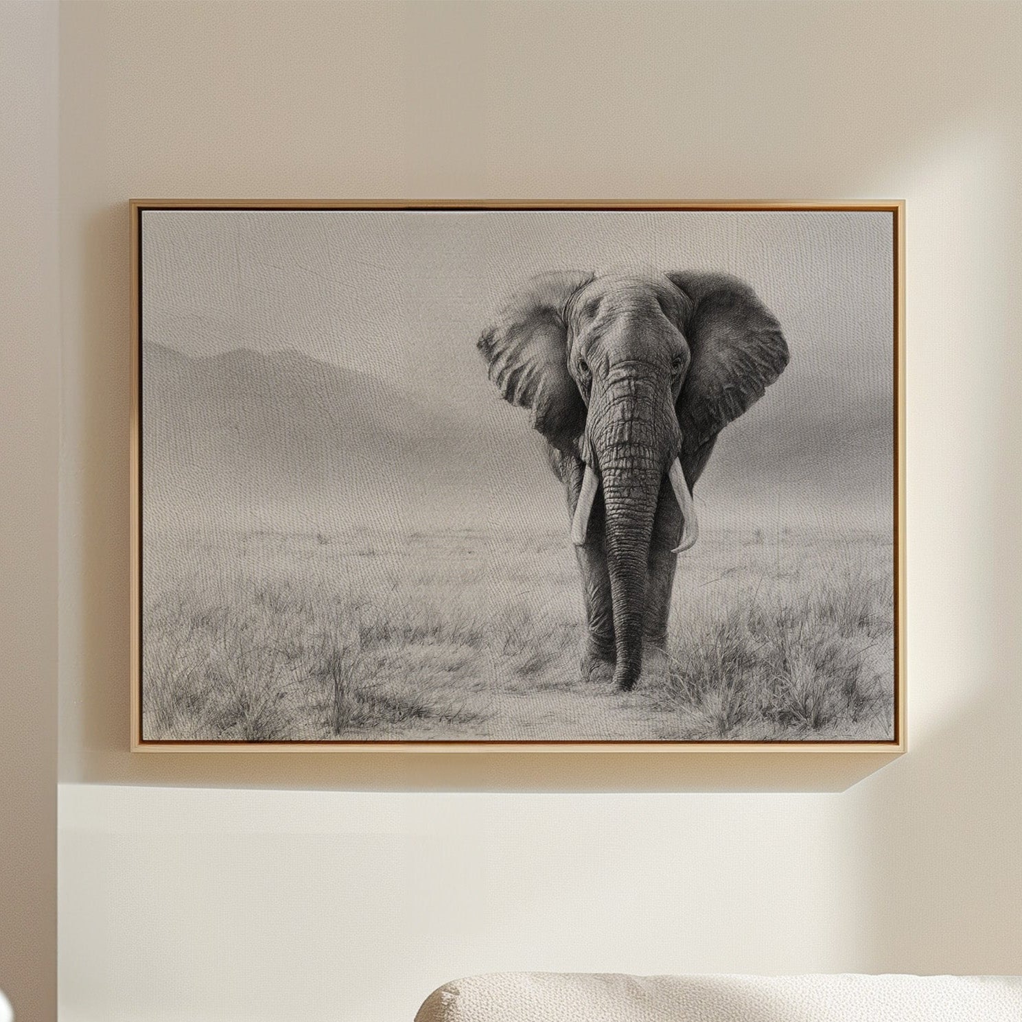 Wisdom Walks The Savanna Plains