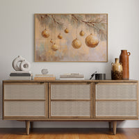 Glistening Orbs of Winter's Embrace