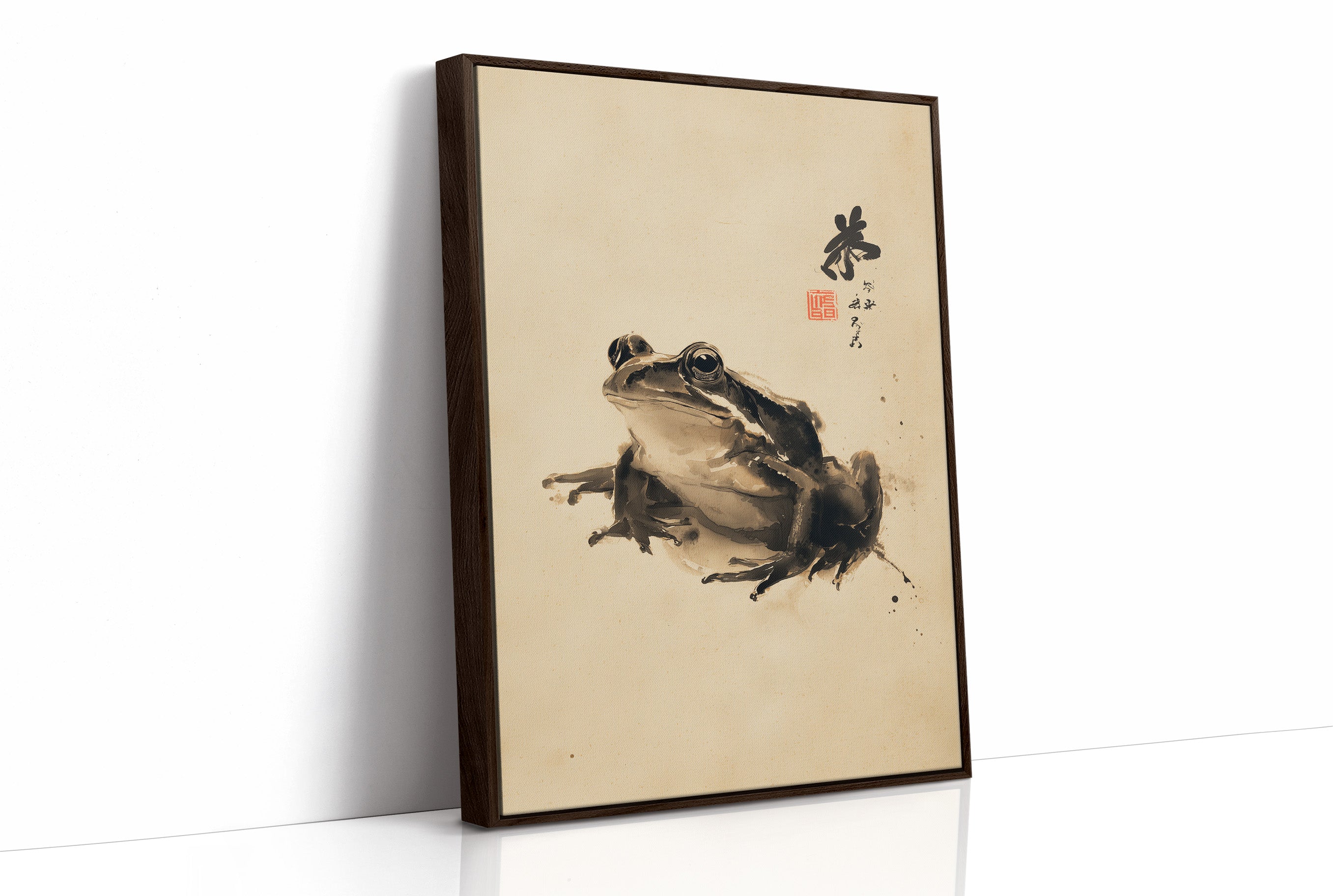 Quiet Frog Speaks Ancient Wisdom