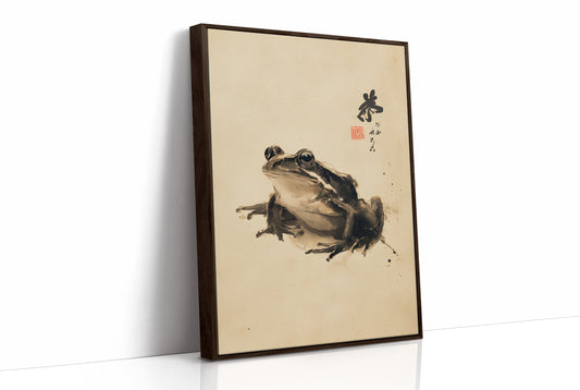 Quiet Frog Speaks Ancient Wisdom