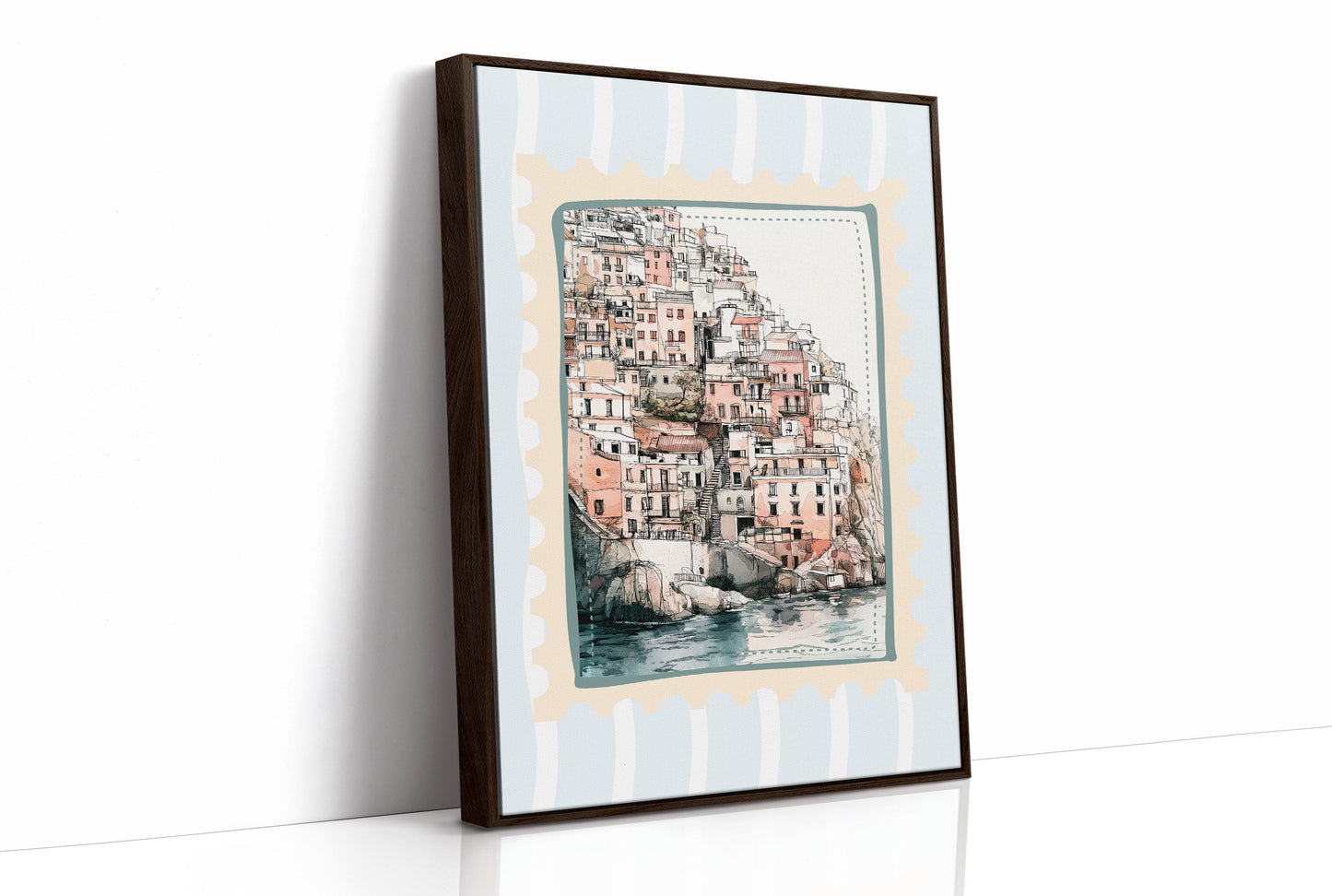 Cliffside Village Stamp