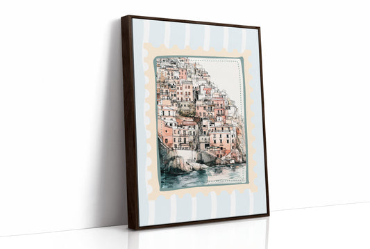 Cliffside Village Stamp