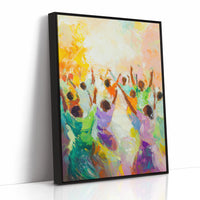 Lifted in Praise and Color