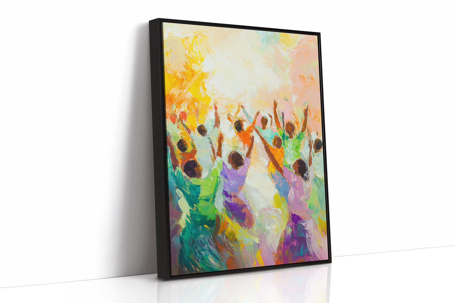 Lifted in Praise and Color