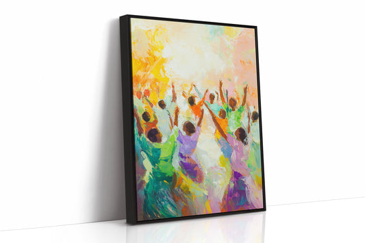 Lifted in Praise and Color