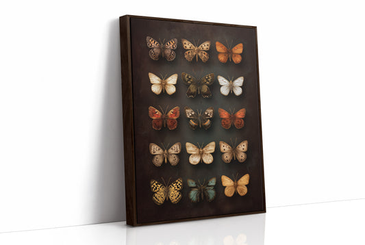 Amber Wings Against Midnight Walls