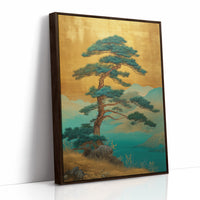 Lone Pine Greets Turquoise Dawn