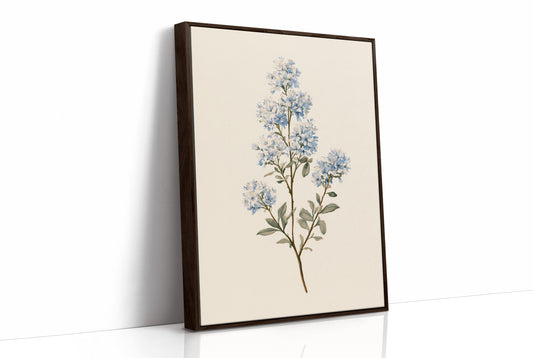 Lilac Blossom On Cream