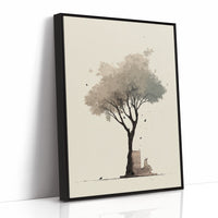 Solitude Beneath Whispering Branches