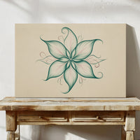 Lotus Lines Draw Morning Light