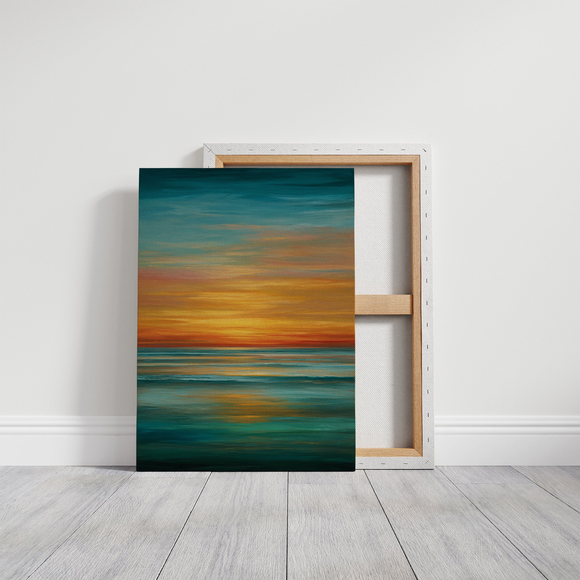 Coastal Horizons Meet Golden Hour