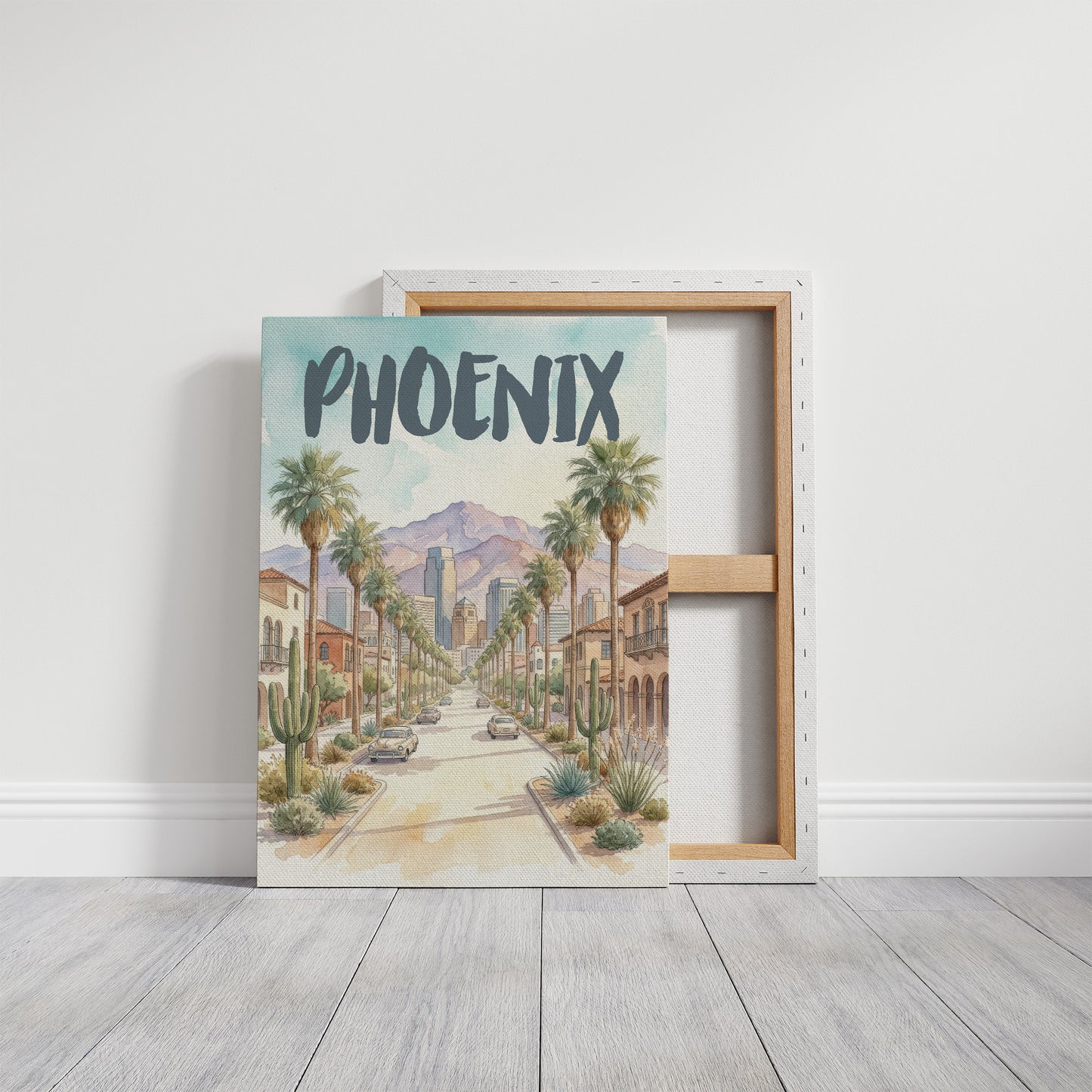 Phoenix in Watercolor