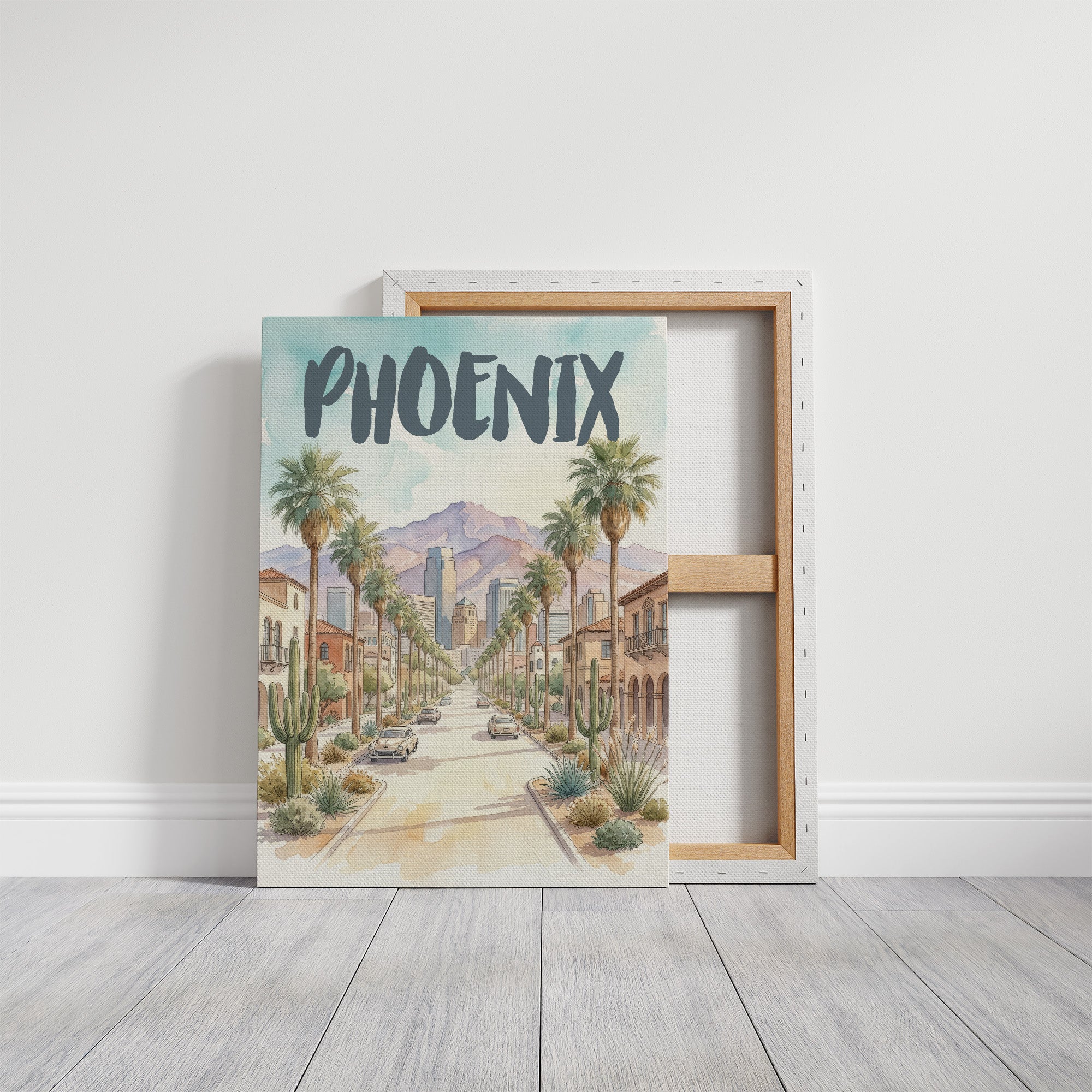 Phoenix in Watercolor