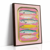 Sardines On A Pink Tin