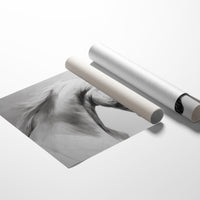 Silent Strength In Charcoal Tones