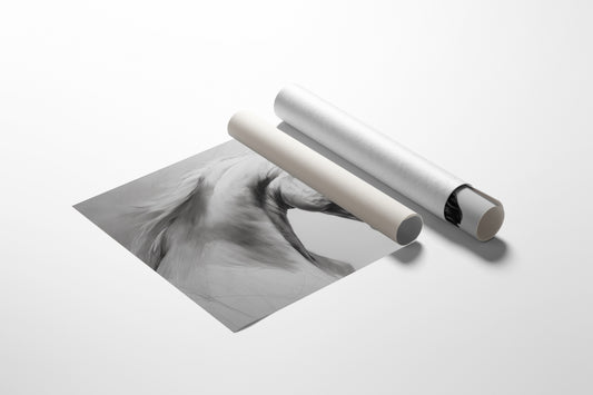 Silent Strength In Charcoal Tones