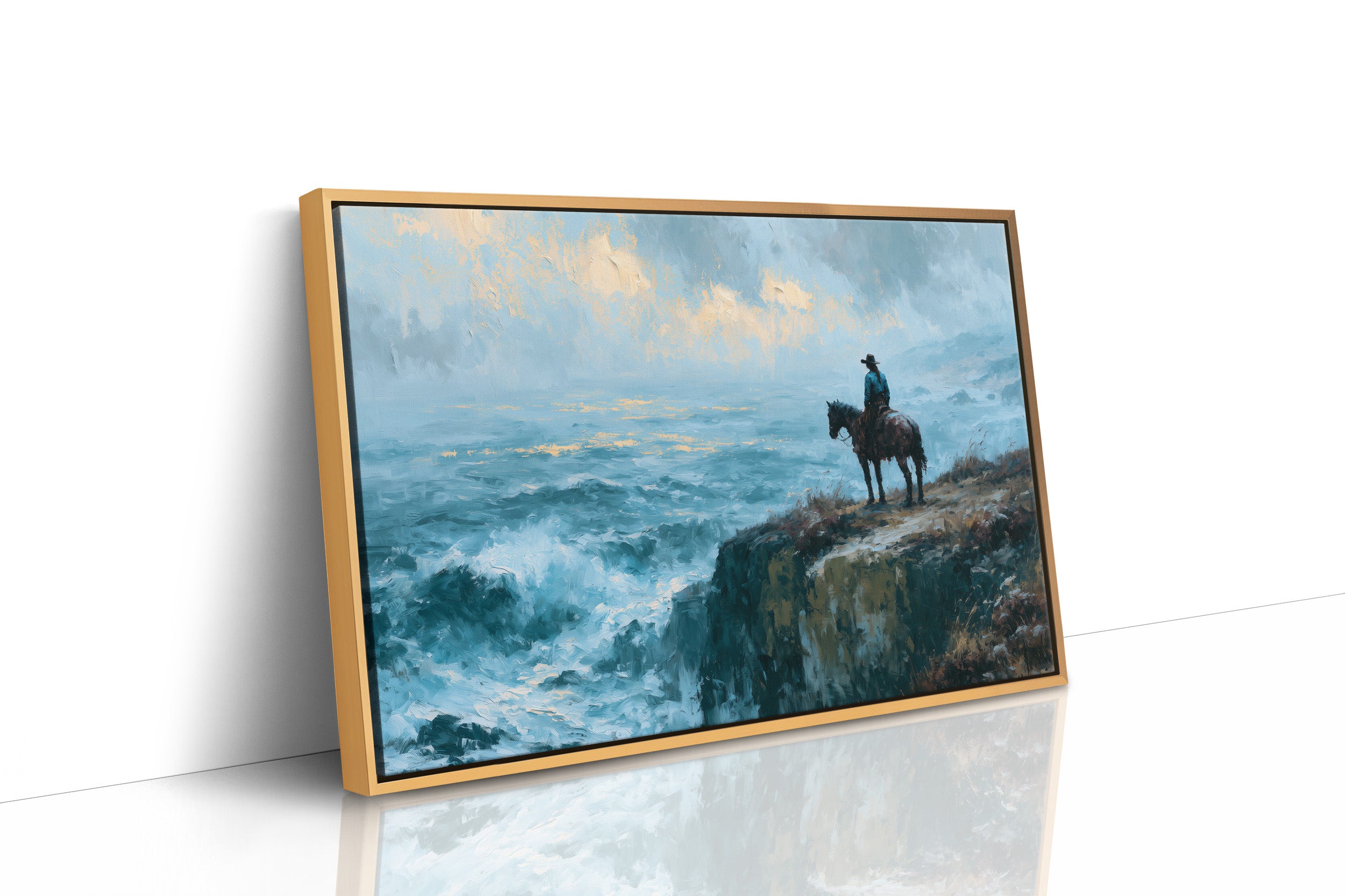 Cliffside Cowgirl at Sea's Edge