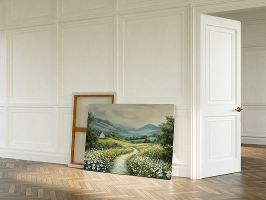 Daisies Guide The Mountain Path Home