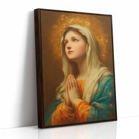 Radiant Prayer In Sunlit Sanctuary